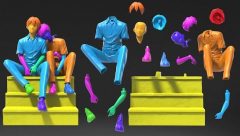 Fan-Made The Summer Hikaru Died Yoshiki and Hikaru 1/7-Scale Figure Files Released