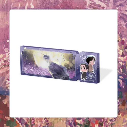 Define the Relationship Ticket Glitter Block